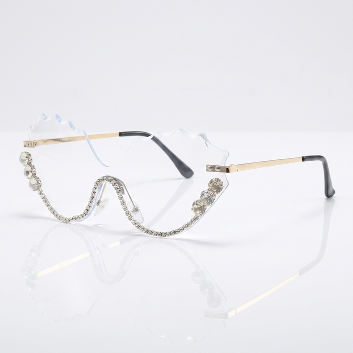 Royce Shades — Gold Clear (studio)