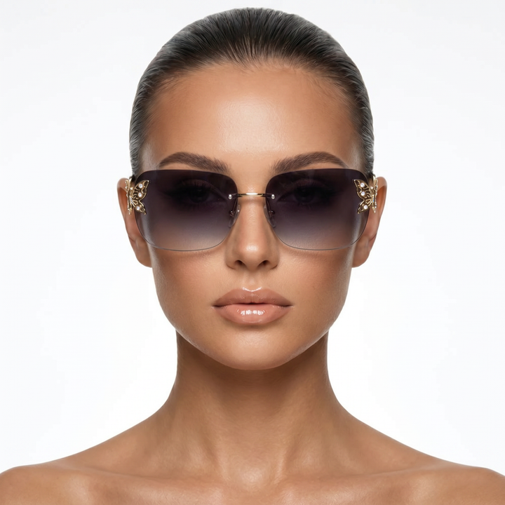Caspian Shades — Storm Pearl (model front)