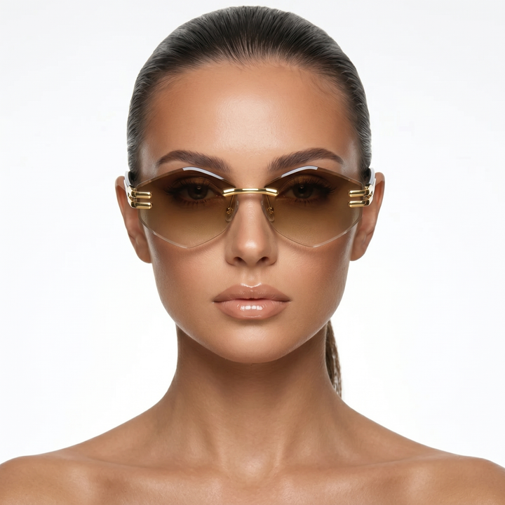 Solstice Shades — Cedar Amber model front