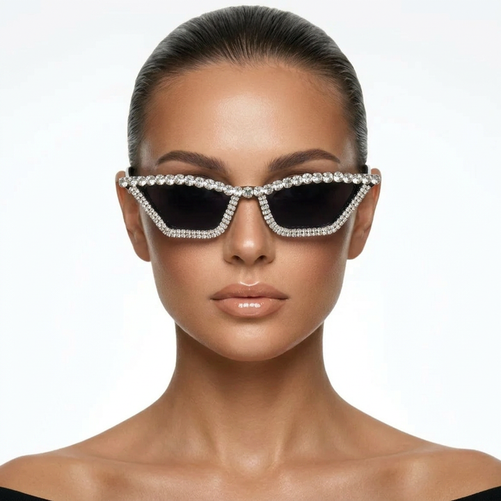 Mirage Shades — Obsidian Crystal model front