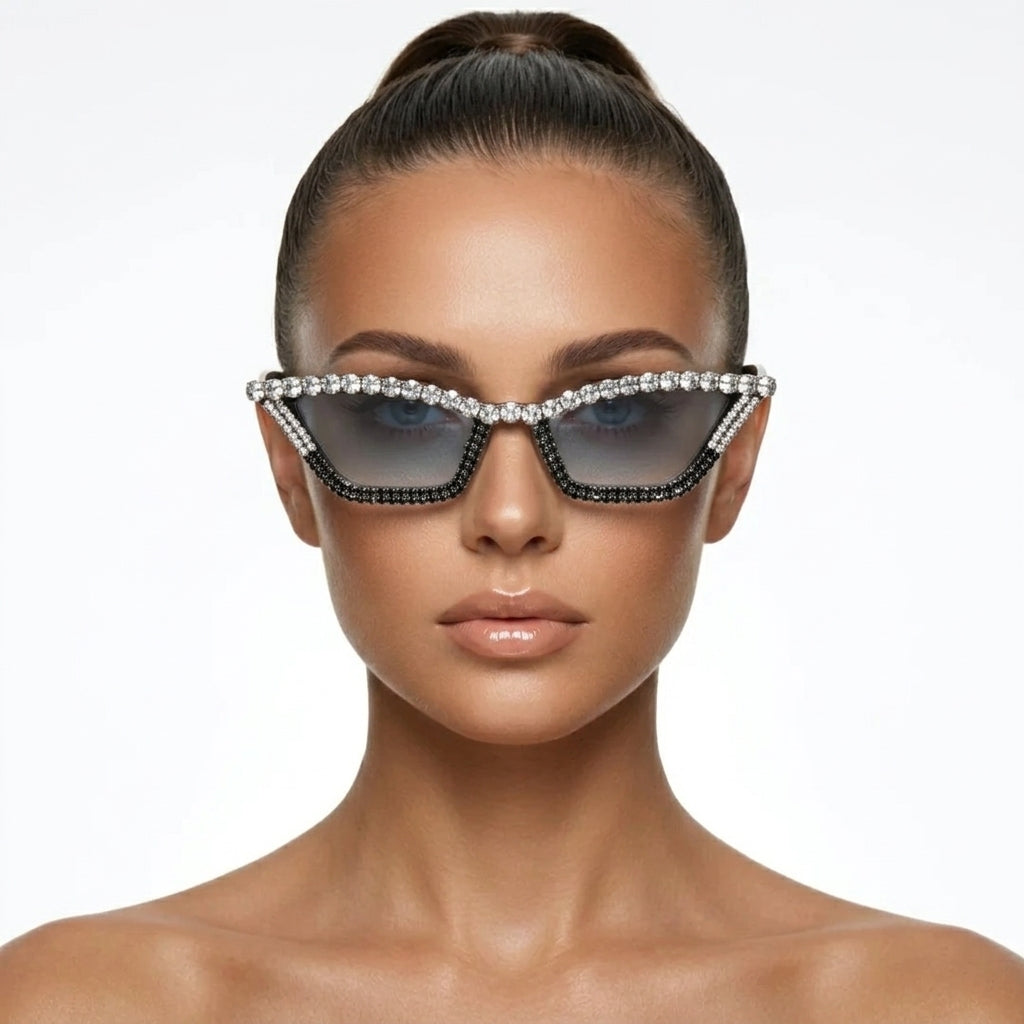 Mirage Shades — Smoke Crystal model front
