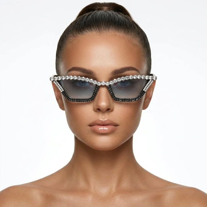 Mirage Shades — Smoke Crystal model front