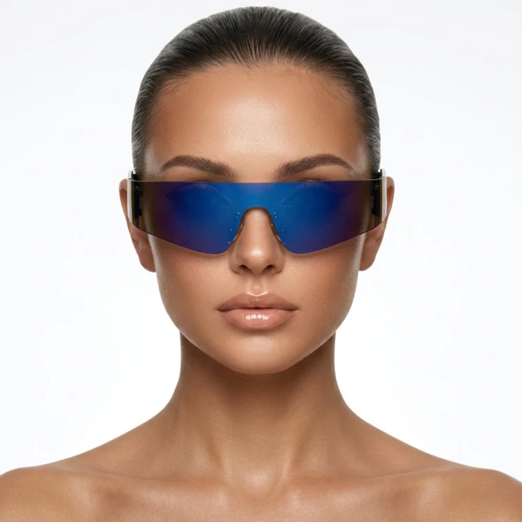 Aerial Shades — Sapphire Smoke model front
