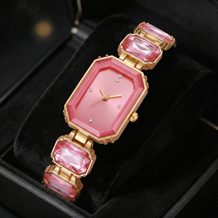 Lumière Watch — Rosé Brilliance, in box