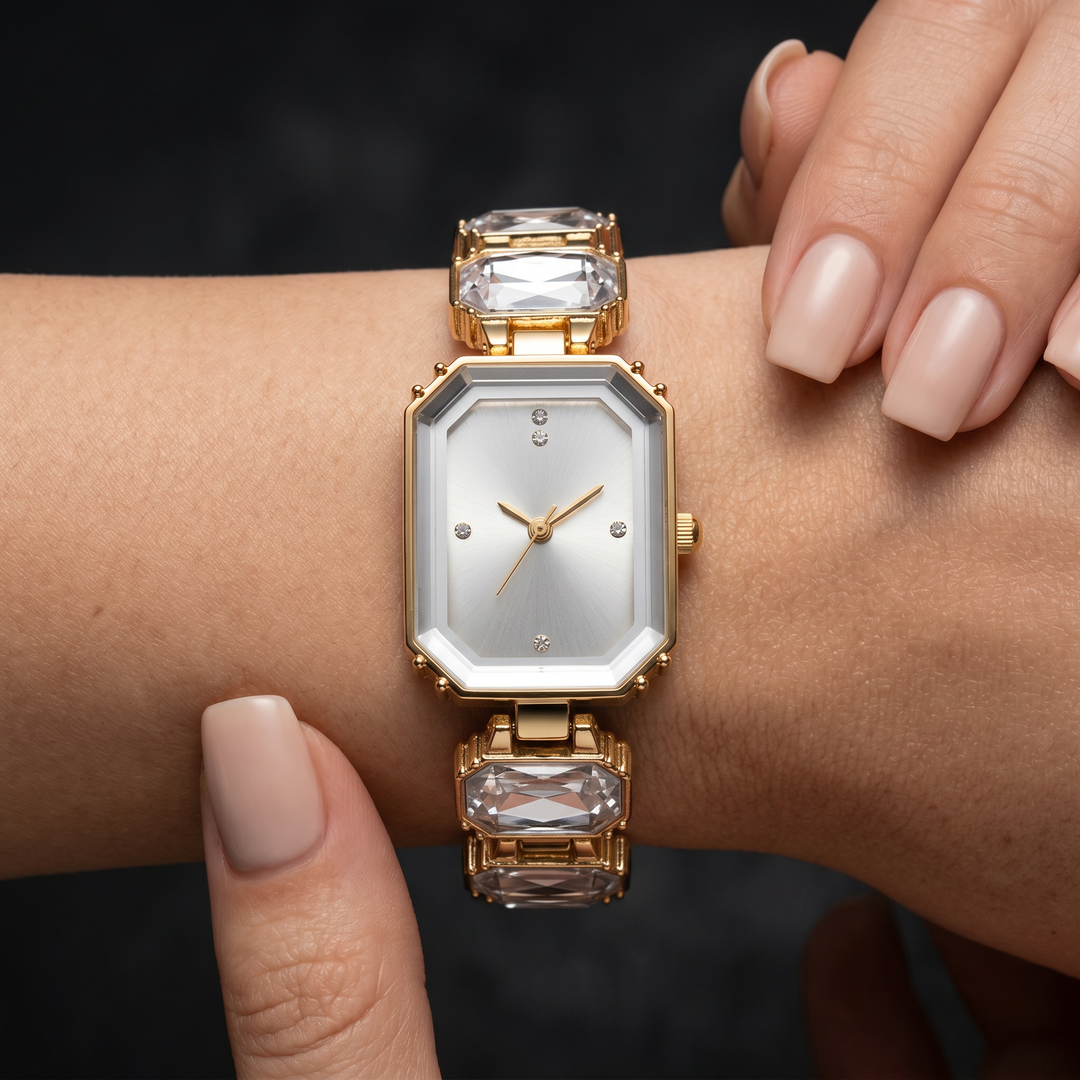 Lumière Watch — White, on hand