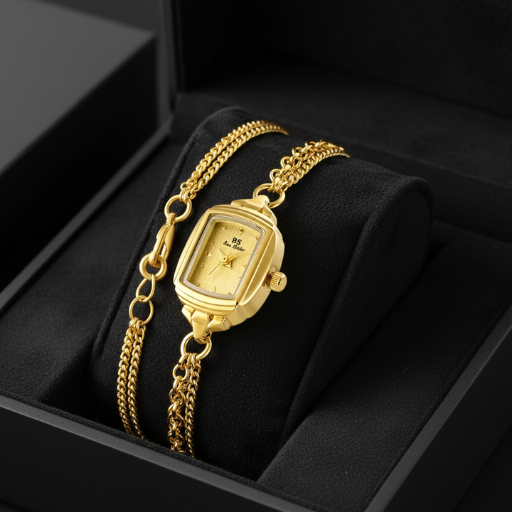 Aurelia Watch Champagne Or in box