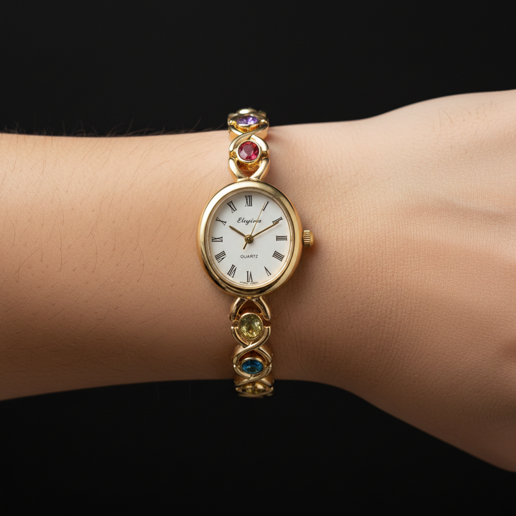 Pearl Mirage on wrist