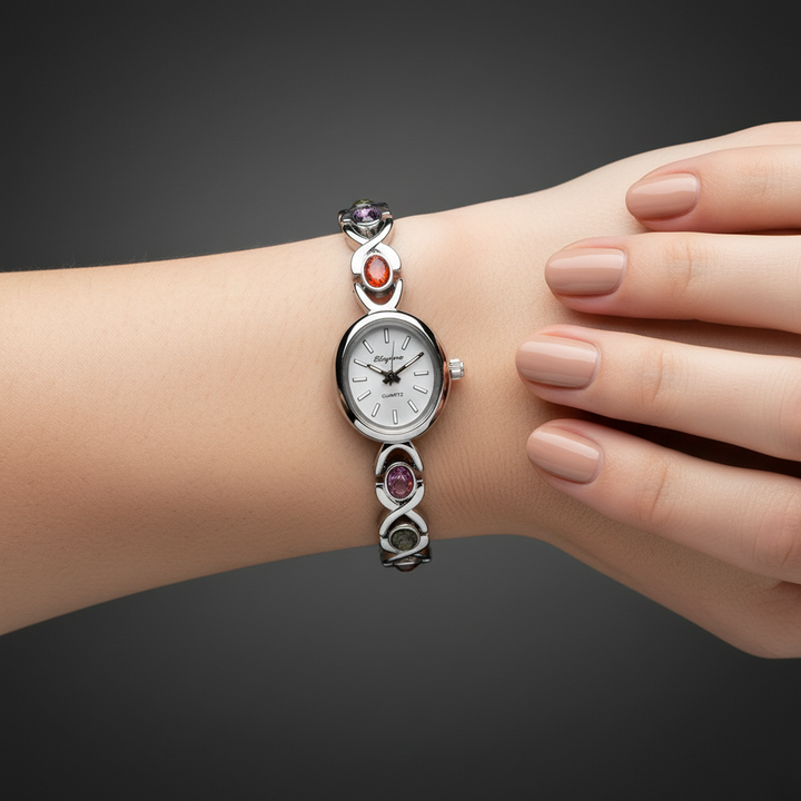Silver Mist on wrist