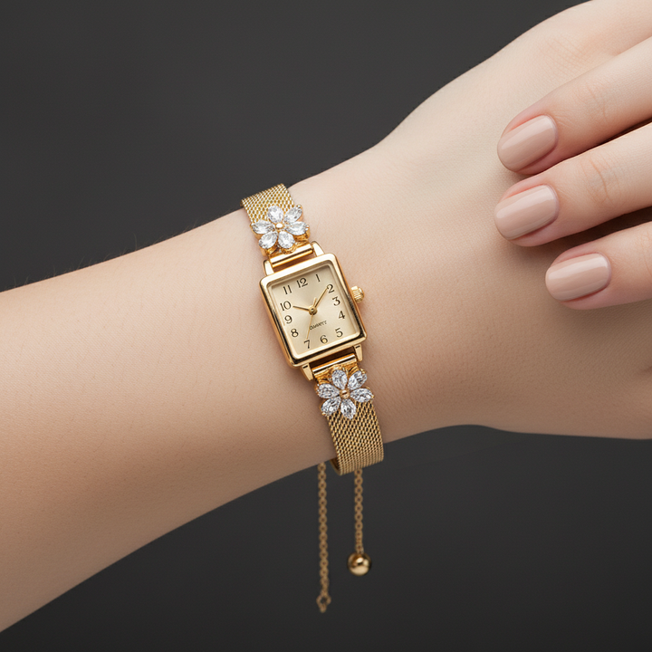 Aurelia Watch Aurum Glow on wrist