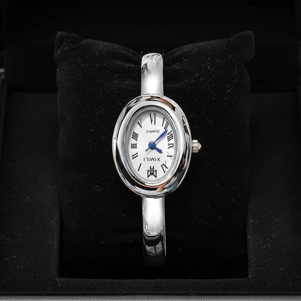 Solène Watch in Pearl Crescent in box