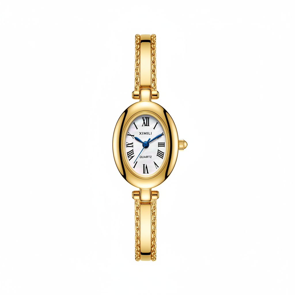Solène Watch in Champagne Mirage studio