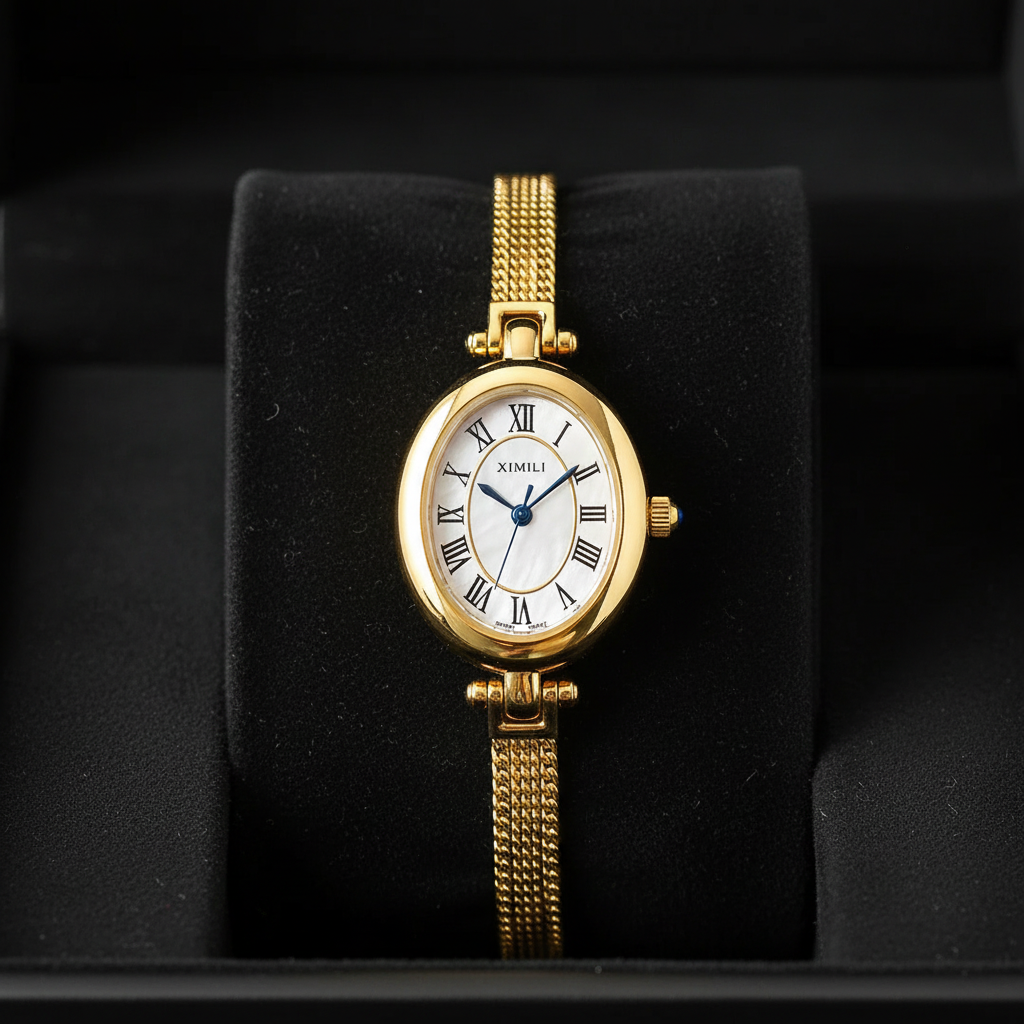 Solène Watch in Champagne Mirage in box