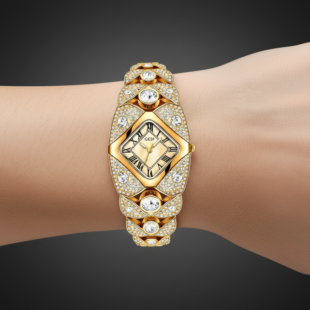 Or Eclat on wrist
