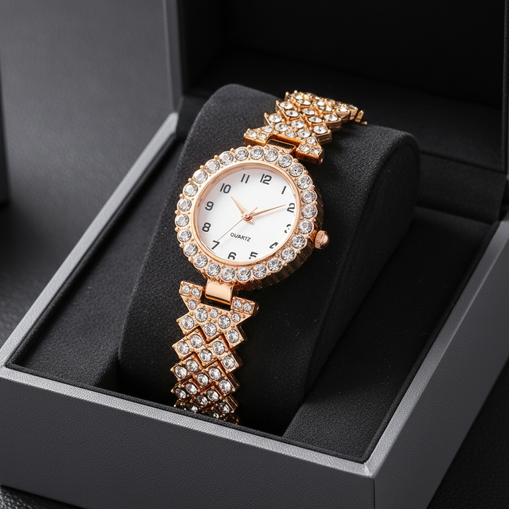 Lumière Watch - Rosé Brilliance - gift box