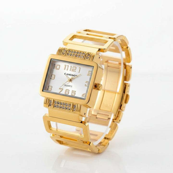 Lumière Watch Champagne Crystal studio