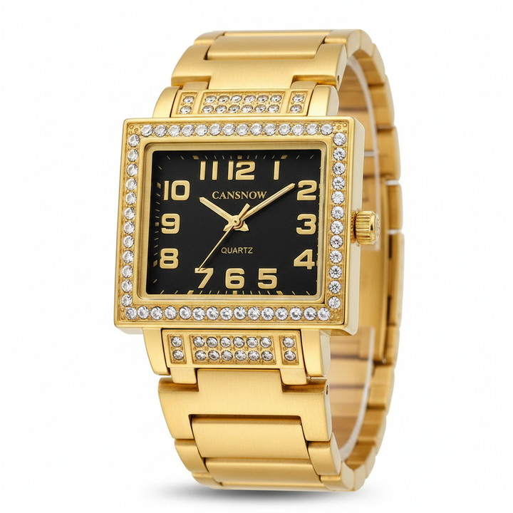 Lumière Watch Onyx Doré studio