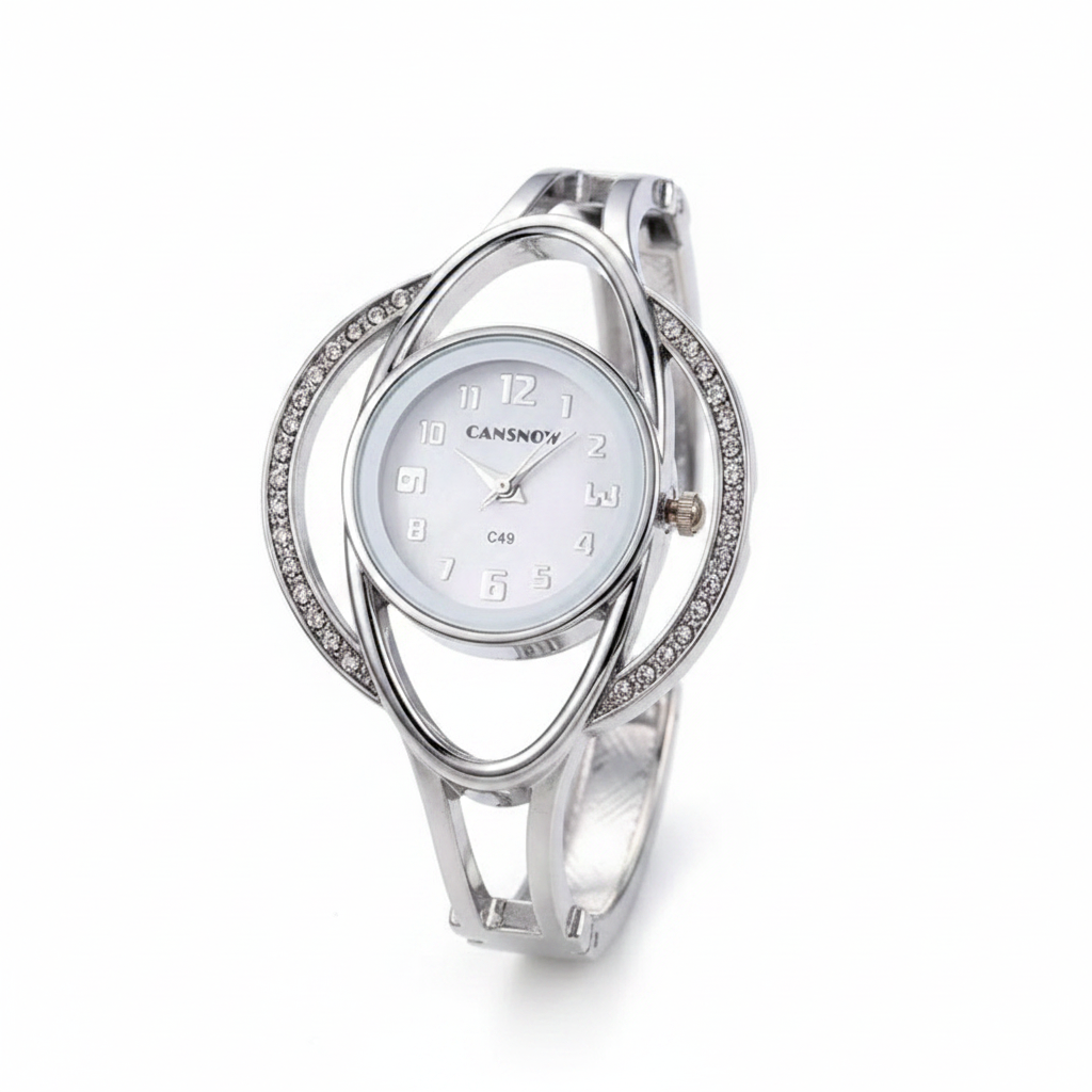 Lumière Watch Silver Frost studio