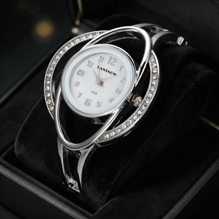 Lumière Watch Silver Frost in box