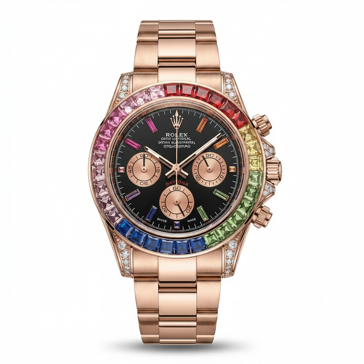 Lumière Watch Rosé Brilliance studio