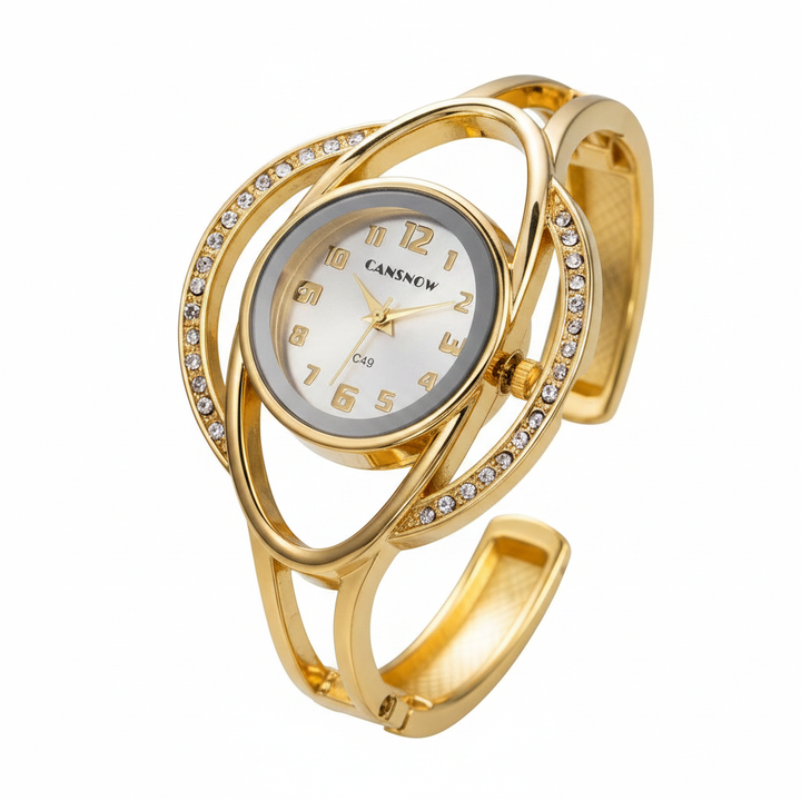 Lumière Watch Gold Ivory studio