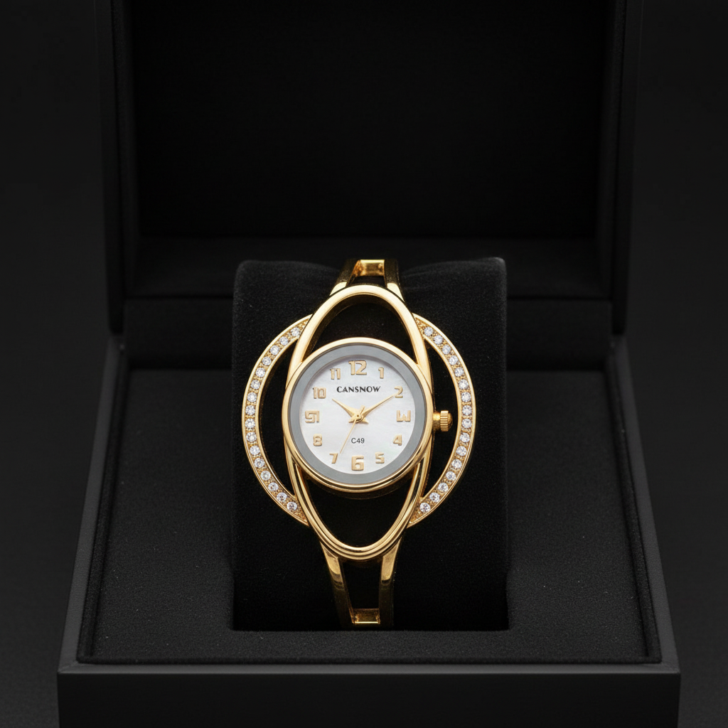 Lumière Watch Gold Ivory in box