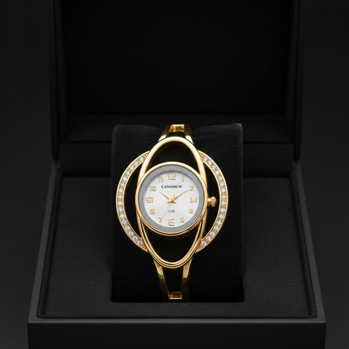 Lumière Watch Gold Ivory in box
