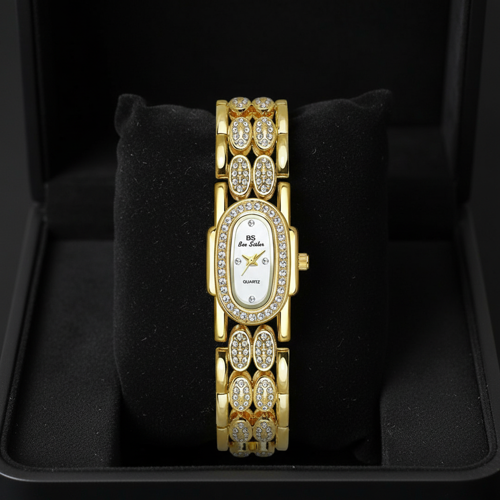 Aurelia Watch Champagne Pearl in box