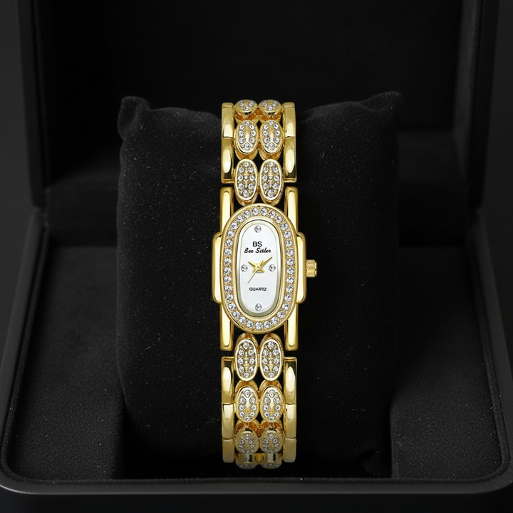 Aurelia Watch Champagne Pearl in box