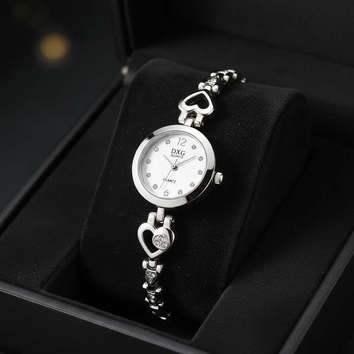 Solene Watch Silver in box