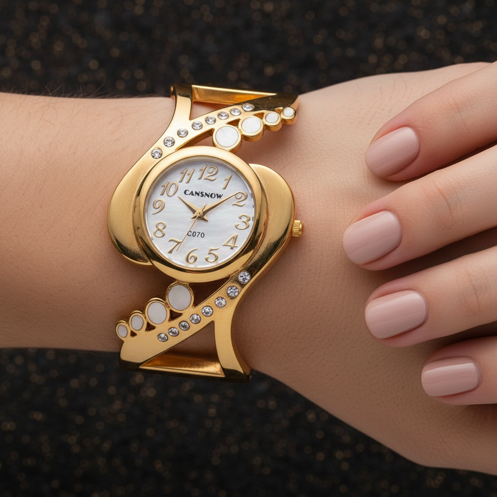 Pearl Frost on wrist