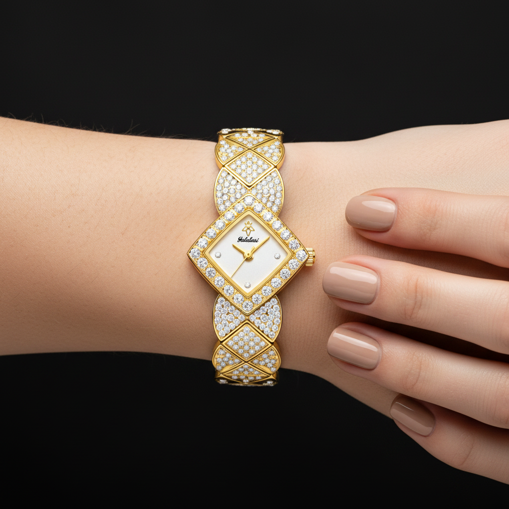 Aurelia Frost on wrist
