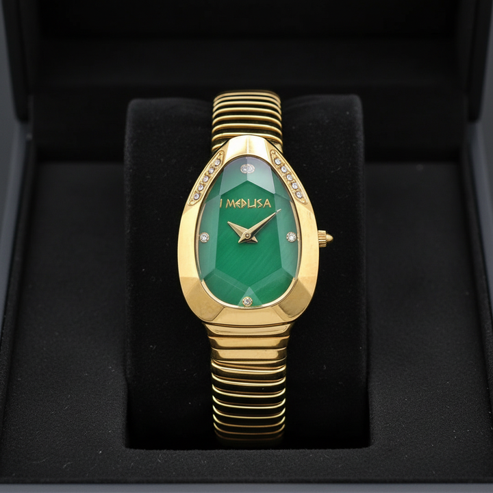 Sérpentine Watch in Émeraude Or - gift box