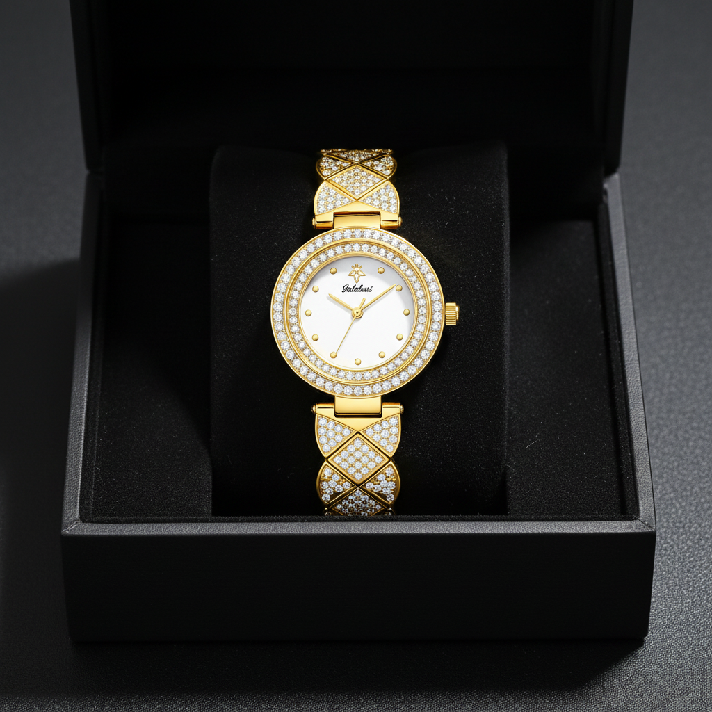 Gold in box