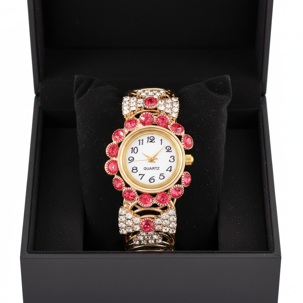 Solene Watch in Rosé Radiance — in gift box