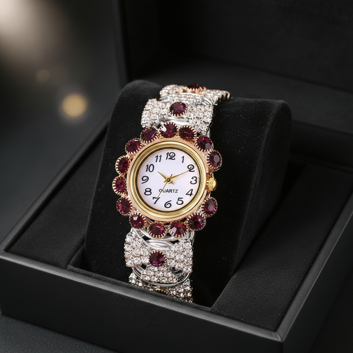 Solene Watch in Améthyste Brilliance — in gift box