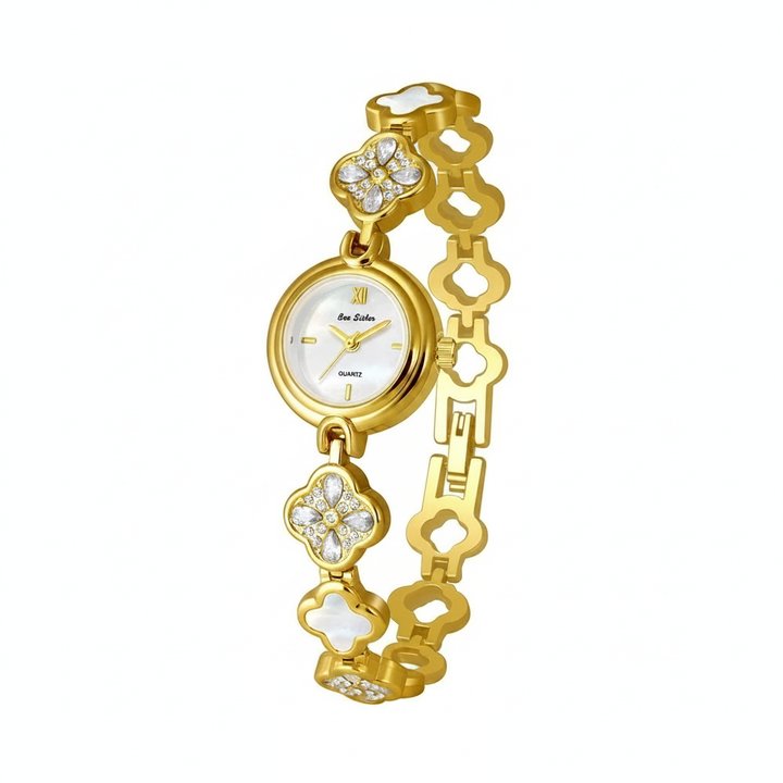 Solène Watch Ivory Gilt studio