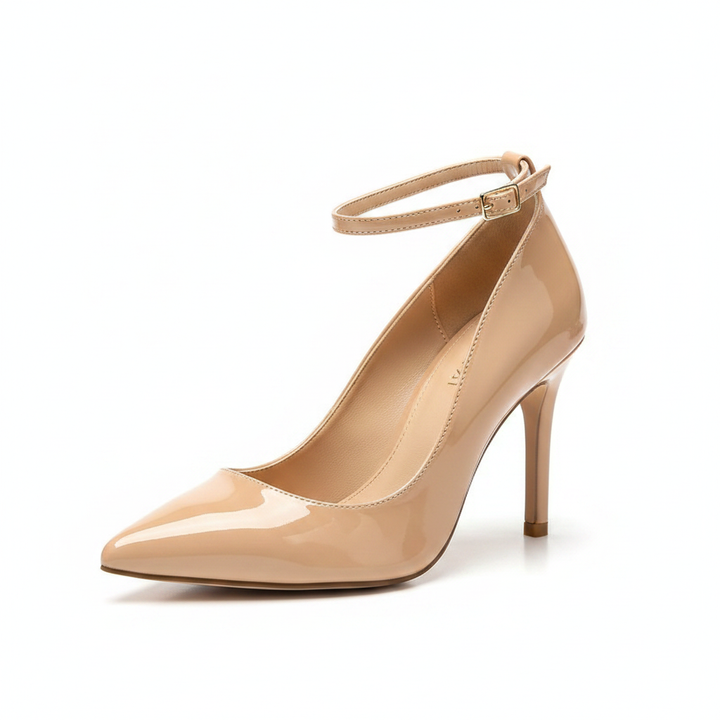 Aurelia Heels in Beige — studio