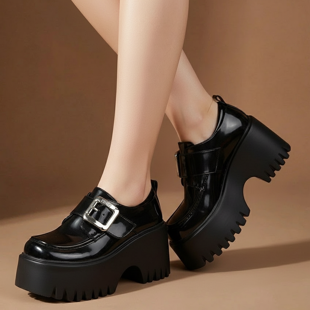 Capucine Shoes in Noir Eclipse — onfoot_a