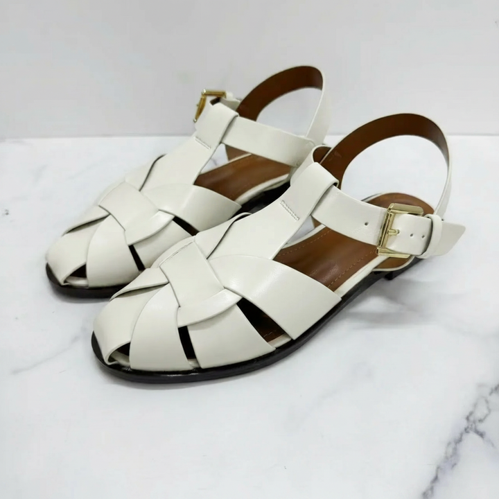 Belle Sandals in Ivory — studio_a