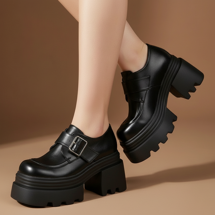 Maelle Heels in Noir Eclipse — onfoot_a