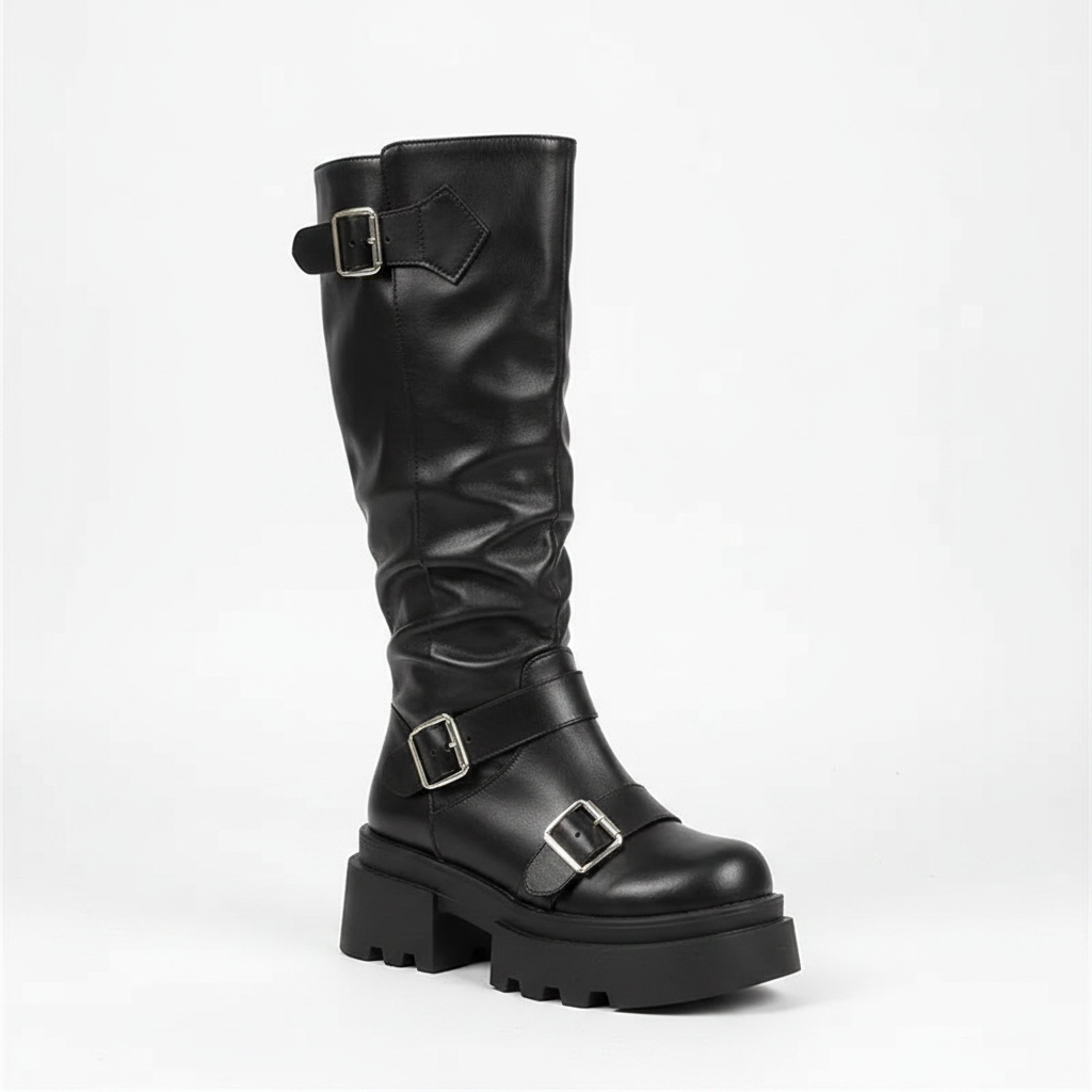 Solene Boots in Onyx — studio_a