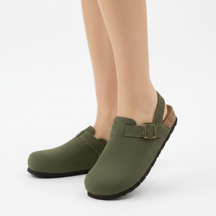 Brillance Mules in Cypress — onfoot_b
