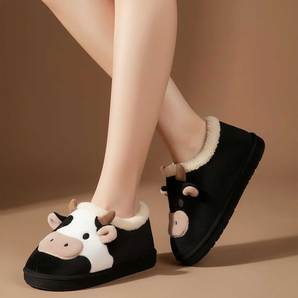 Etincelle slippers in Onyx — onfoot_a