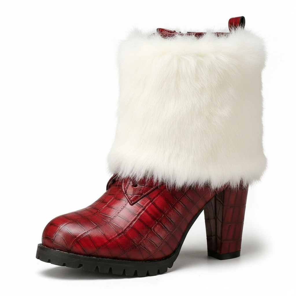 Adele boot covers / leg warmers in Snowfall — studio_a