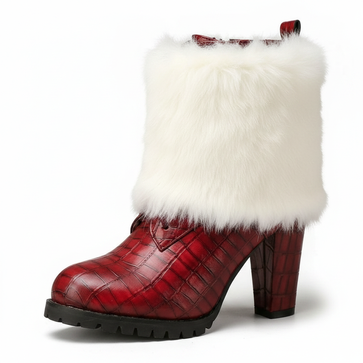 Adele boot covers / leg warmers in Snowfall — studio_a
