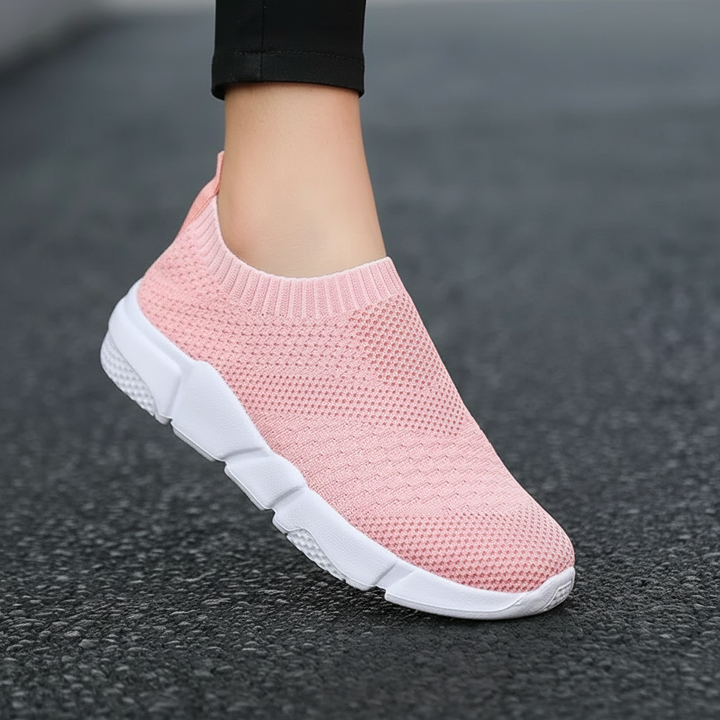 Iris sneakers in Blush — onfoot_a