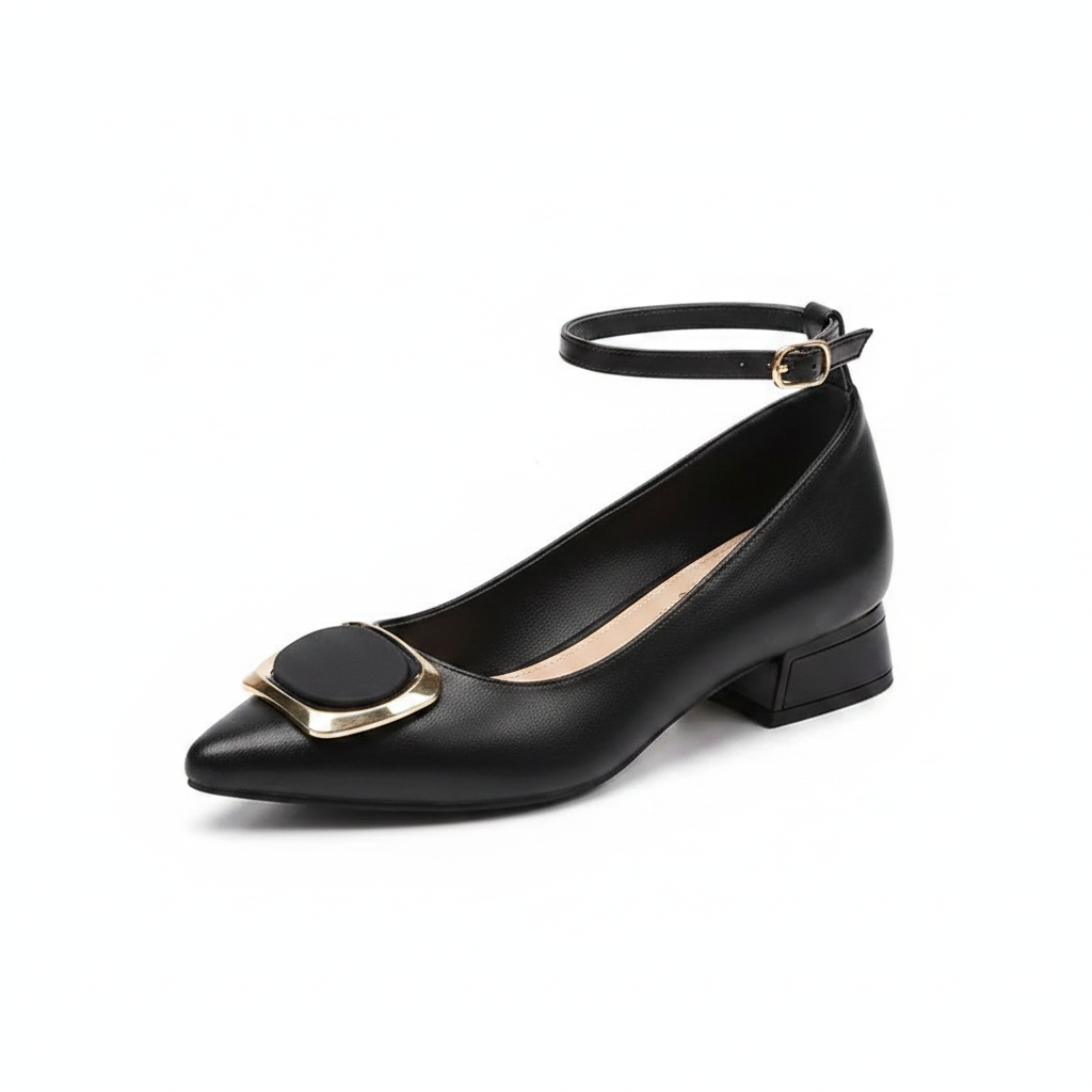 Celeste heels in Noir — studio_a