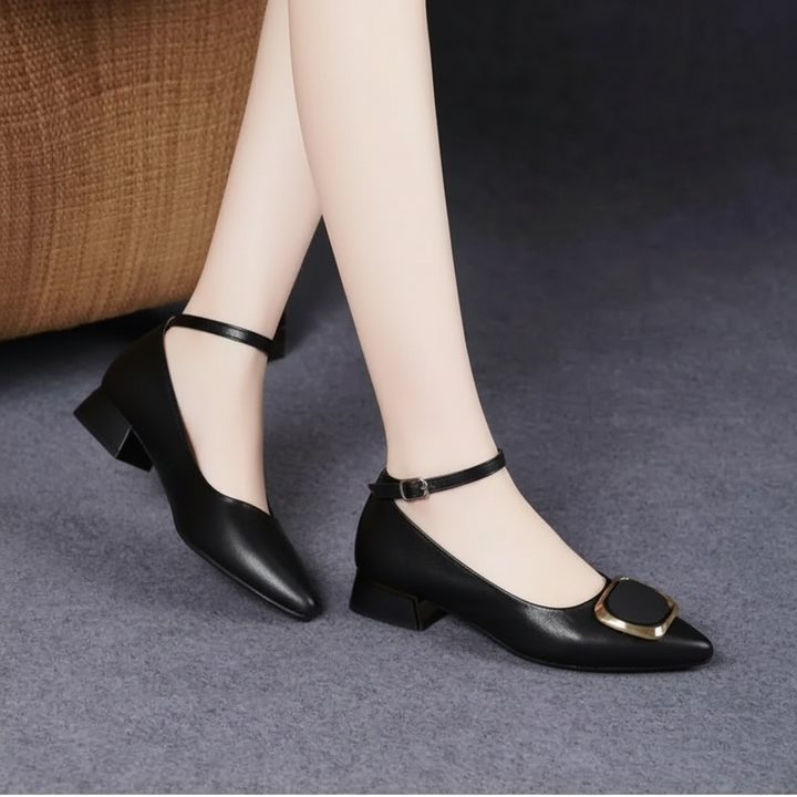 Celeste heels in Noir — onfoot_b