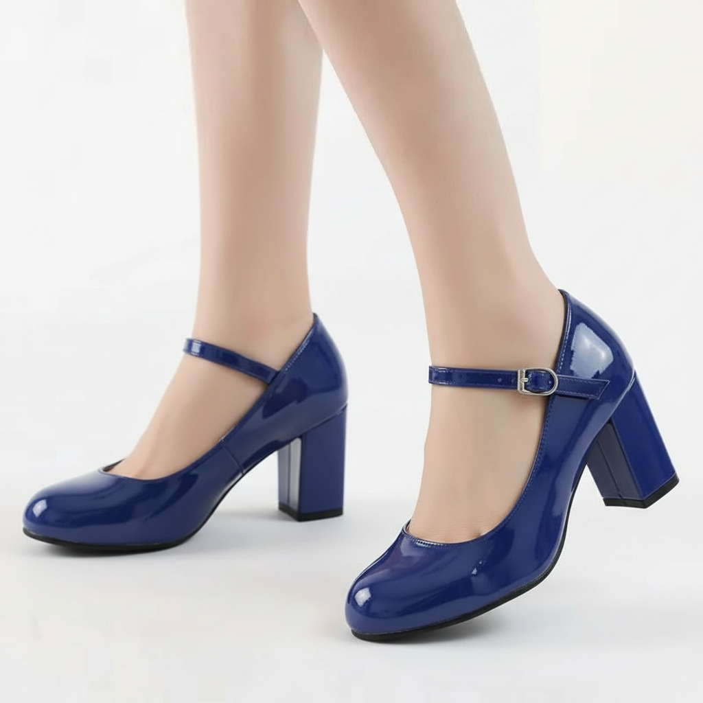 Vivienne pump in Sapphire — onfoot_b