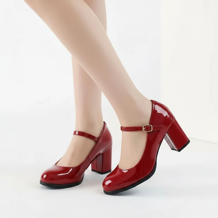 Vivienne pump in Crimson — onfoot_b